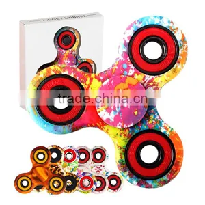 Custom Toy Finger Spinner Spinners Hand ABS Plastic Fidget Spinner thumbnail-1