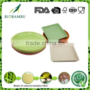 Best Selling Personalized Traditionary Bamboo Fiber Serving Tray thumbnail-3