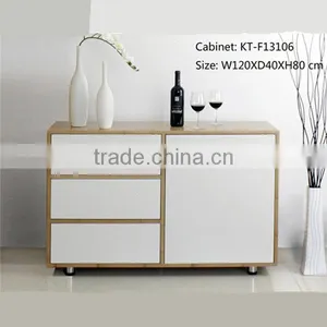 Popular Combined Bamboo Corner Cabinet for Storage Things in Living Room thumbnail-2