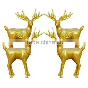 Fiber Glass Reindeer Decoration Statue thumbnail-2