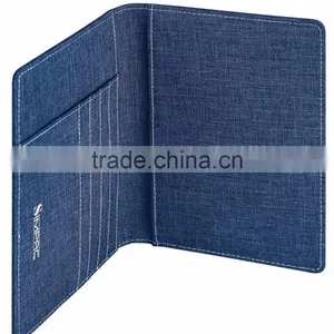 Fabric Passport Holder Wallet Cover Case RFID Blocking Travel Wallet thumbnail-2