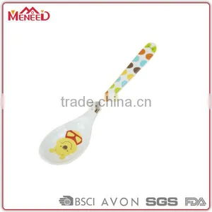 Food Grade Material 100% Mealtime Feeding Kids Plastic Spoons With Princess Printing thumbnail-2