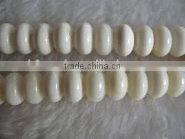 12mm Natural White Coral Beads thumbnail-1