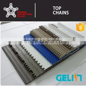 T-100 Bottle Conveyor Belt/homemade Conveyor Belt/modular Plastic Conveyor Belt thumbnail-1