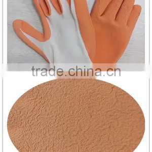 DDSAFETY Hot Sale In 2016 Red Nylon With Grey Latex Gloves thumbnail-3