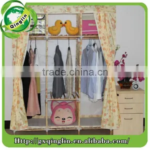 Assemble Fashion Genral Use Non-woven Clothes Storage Cabinet thumbnail-2