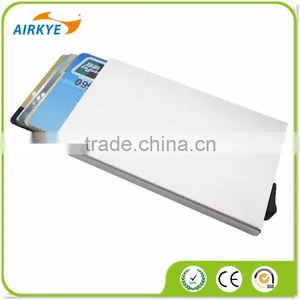 Credit Card Holder Rfid Blocking Aluminum Business Card Holder Automatic Pop-Up thumbnail-1