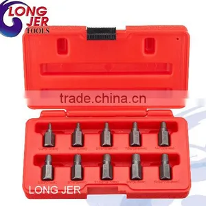 10PCS Hex Head Multi-Spline Screw Extractors Aircraft Tool Sets thumbnail-1