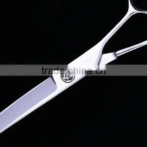 CZG-70J-1 7inch Double Finger Rest Downward Curved Pet Grooming Hair Shaping Scissor thumbnail-4