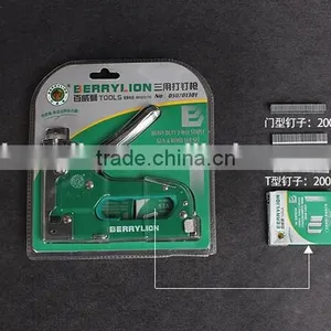 BERRYLION Best Selling Three Purposes Heavy Duty Hand Nail Gun Manual thumbnail-1