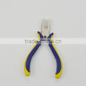 Nickel Steel 4.5" Mini Long Nose Pliers thumbnail-2