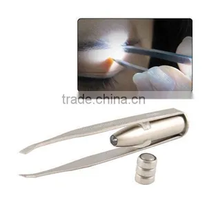 Light Eyelash Removal Tweezer Clip Make Up Led Eyebrow Hair Beauty Tool thumbnail-4