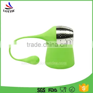 China Manufacturers Food Grade Eco-friendly Silicone Tea Infuser Strainer thumbnail-1