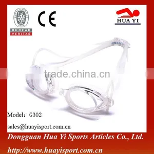 Popular Silicone Transparent Colors Swimming Goggle thumbnail-2