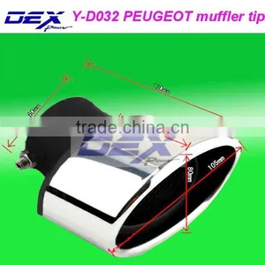 Tianyu DEX Dedicated Racing Stainless Steel Tuning Exhaust Muffler Tip thumbnail-3