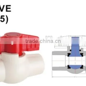 ASTM D2846 CPVC COMPACT BALL VALVE thumbnail-2