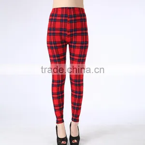 Wholesale Custom Printed Leggings 20 Colors Sexy Women Spandex Leggins Microfiber Flower Sexy Printed Floral Leggings thumbnail-4