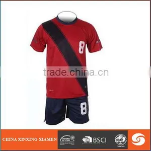Wholesale Basketball Sport Wear Suitmichael Jordan RED Men's Jersey Set thumbnail-1