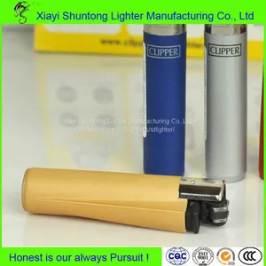 Gas Style Smoking Transparent Plastic Clipper Lighter thumbnail-2