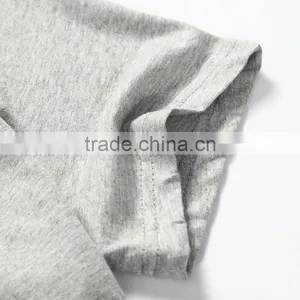 Fashion Best Selling Wholesale Cotton Custom Casual Men T Shirt V Neck thumbnail-4