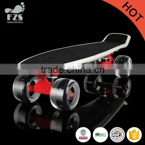 HSJ249 New PP Plastic Cruiser Skateboards for Kids Banana Fish Board thumbnail-2