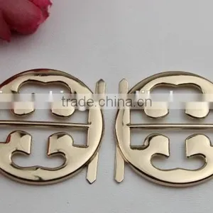 Metal Women's Shoe Ornaments Decorative Buckle Shoe Accessories for Women Shoe thumbnail-1