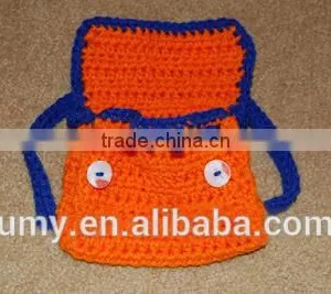 Crochet Dog Backpack Handmade Dog Carrier Backpack thumbnail-5