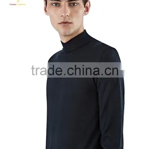 Mens Pure Cashmere Sweaters Knitted Mens Cashmere Wool Pullover thumbnail-4