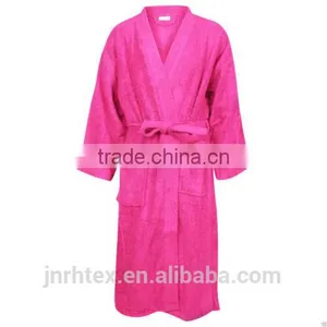 Custom Colors Quick-dryng Flannel Fleece Bathrobe thumbnail-1