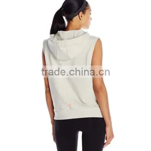 2016 New Style Design Custom 100% Polyester Sleeveless Alphalete Athletics Pullover Hoodie thumbnail-2