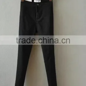 Runwaylover EY0625P Wholesale Factory Price Jeans High Waist Cotton Fabric Women Skinny Denim Jeans thumbnail-4