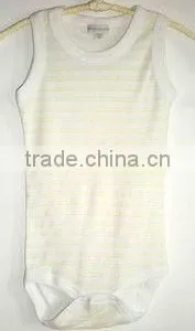 Baby Cotton Sleeveless Romper thumbnail-1