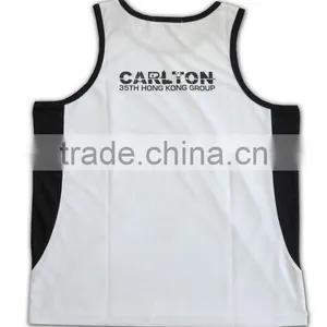 Chinese Manufatory High Quality New Design Basketball Tank thumbnail-6
