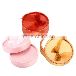 Custom Paper Wedding Jewelry Necklaces /Rings Display Gift Boxes Cases thumbnail-1