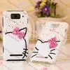 White Protective Phone Covers For Girls / Women With Cute Pattern, OEM Logo thumbnail-1