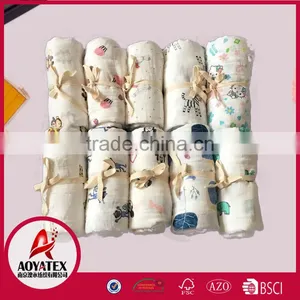 Promotion Muslin Wraps Reusable Muslin Cotton Blankets thumbnail-1