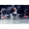 Acrylic Dining Table Set thumbnail-1