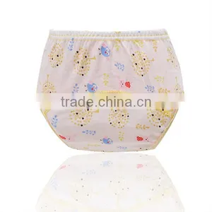 Hot Selling 7 Designs Leak-proof Baby Training Pants Full Printed Pure Cotton Baby Cloth Diaper thumbnail-6