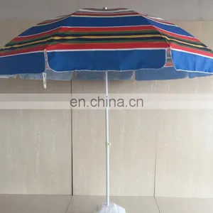 Multicolor Printing Outdoor Tilt Beach Umbrella Parasol thumbnail-1