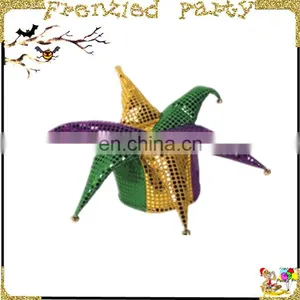 Mardi Gras Royale Hat Mardi Gras Jester Hats thumbnail-2