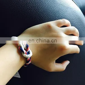 HANDMADE COTTON ROPE BRACELET ANCHOR ROPE BRACELET thumbnail-1