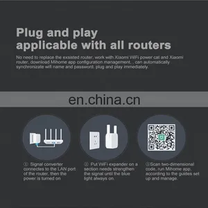 Original Xiaomi WiFi Electric Power Cat WiFi Repeater 300Mbps 2.4GHz Wireless Range Extender Router ,free Sample Free Shipping thumbnail-5