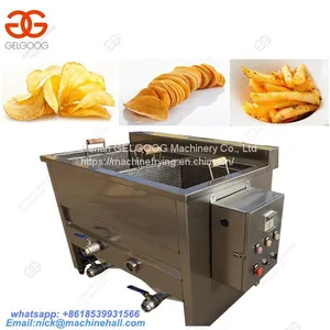 2 Basket Gas Deep Fryer/Double Basket Fried Chicken Machine Suppliers/2 Basket Deep Fryer for Commercial Use thumbnail-1