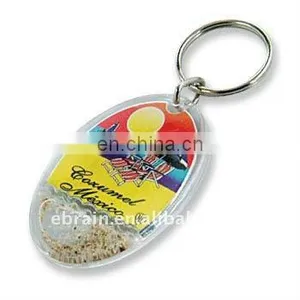 Acrylic Plastic Keychain thumbnail-1