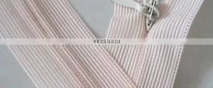 #3 Nylon Cloth Tape Lace Tape Invisible Zipper With Tear Drop Puller thumbnail-5