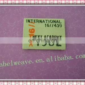 Colorful Cotton Woven Garment Label thumbnail-1