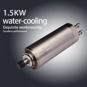 1.5KW Spindle Motor Water Cooling Electric Spindle for CNC Router thumbnail-1