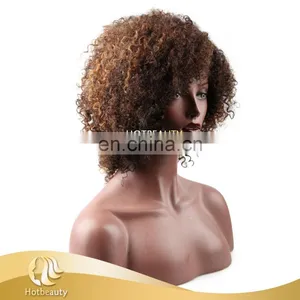 2017 New Arrival Colored Kinky Curly Wig, Sexy Curly Style Hair thumbnail-2