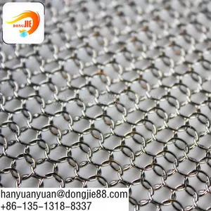 Chain Link Ring Mesh for Metal Curtain thumbnail-1