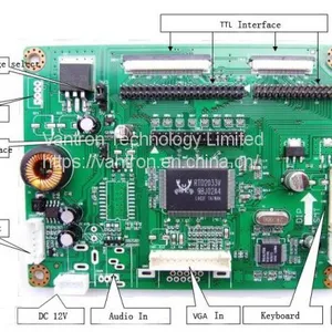 LM.R33.A LCD Display Controller Board With VGA Connector thumbnail-1